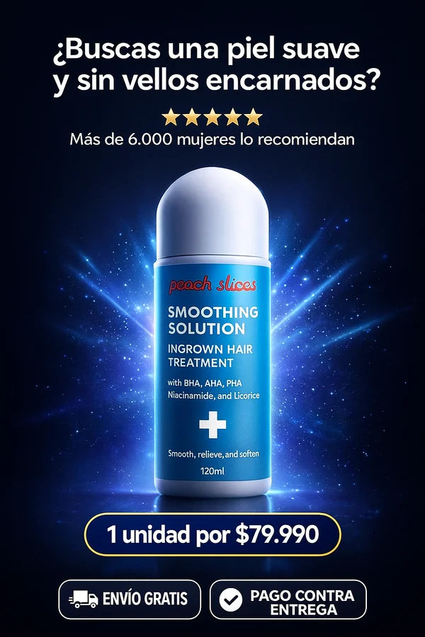 Peach Slices Roll on 120ml™ Dile adiós a los vellos encarnados para siempre