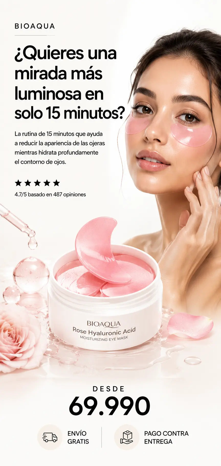 Bioaqua Rose Ácido Hialurónico®