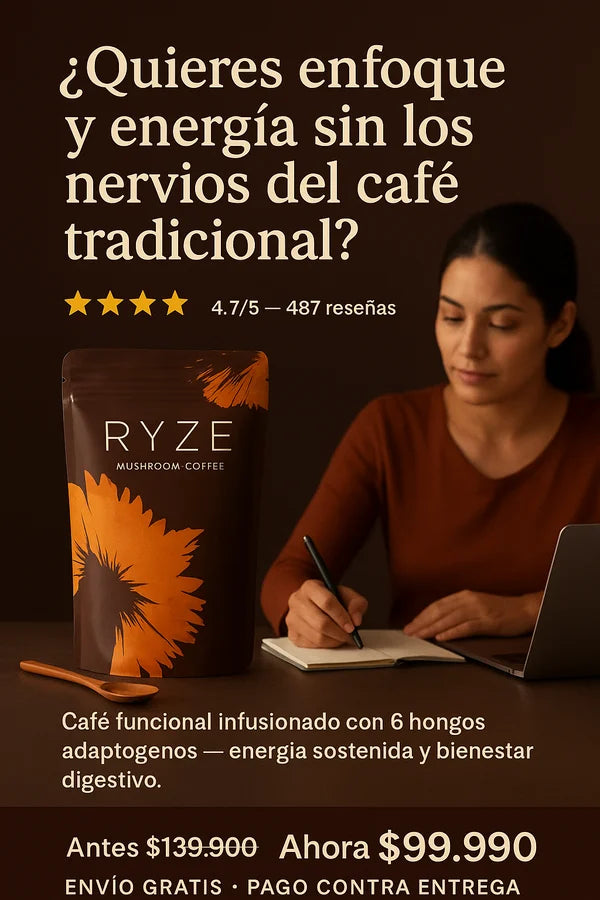 RYZE: energía limpia y calma para tu día