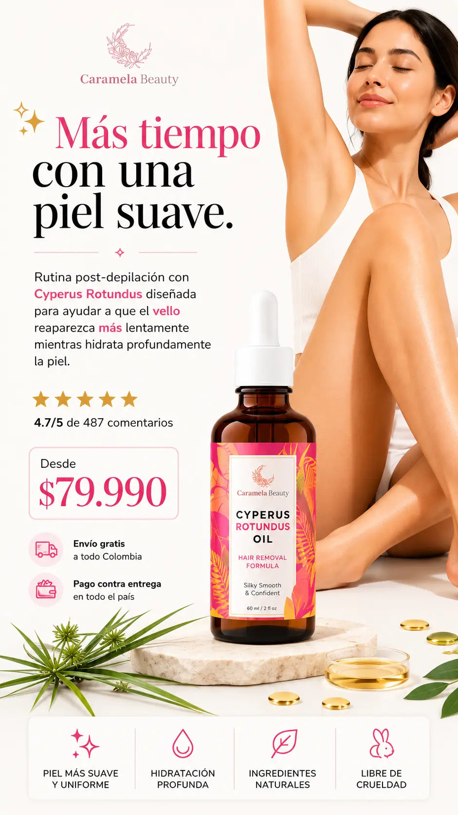 Aceite post-depilación Cyperus Smooth™