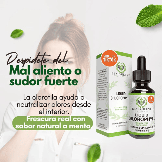 Clorofila Liquida Benevolent | Vitalidad y frescura desde la naturaleza 🌿
