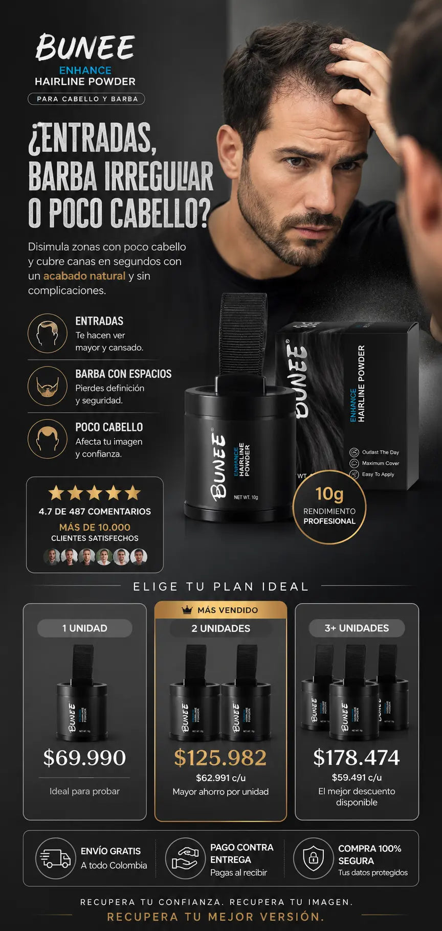BUNEE® Fibra de Cobertura Total