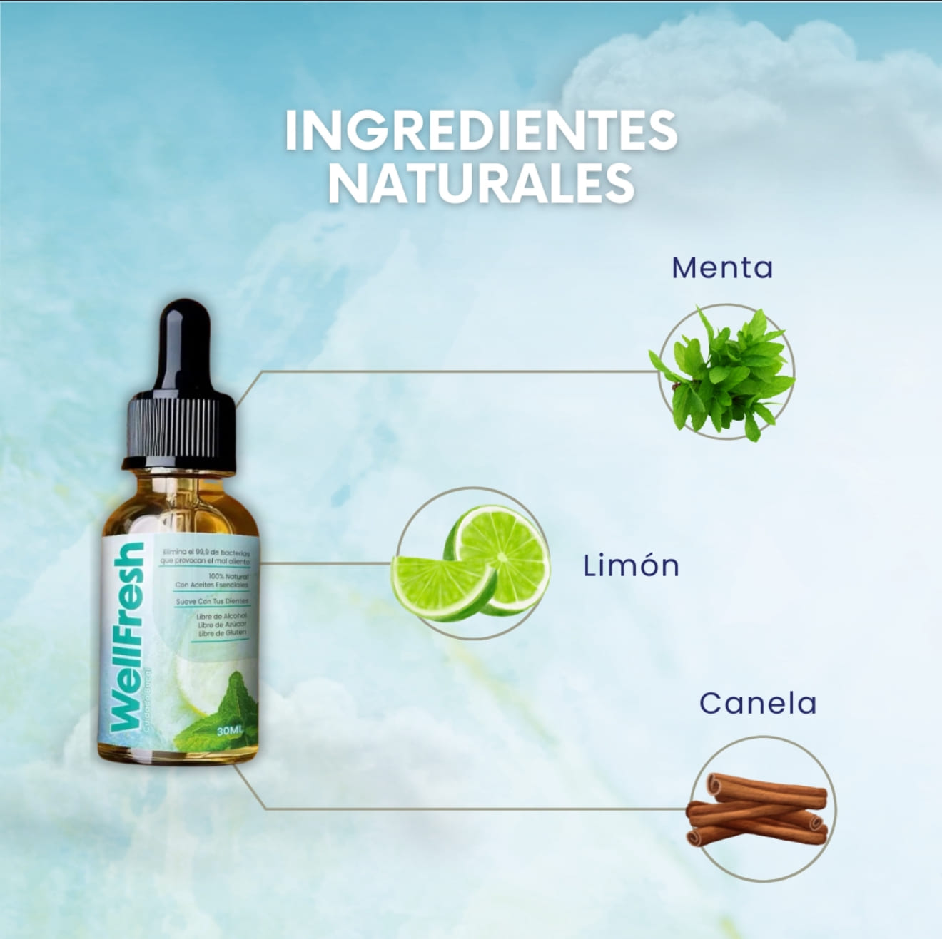 WELLFRESH™ | Elimina el mal aliento desde la raíz🌿 2x1 Compra 1 y lleva otro GRATIS🔥