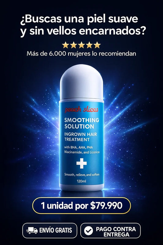 Peach Slices Roll on 120ml™ Dile adiós a los vellos encarnados para siempre