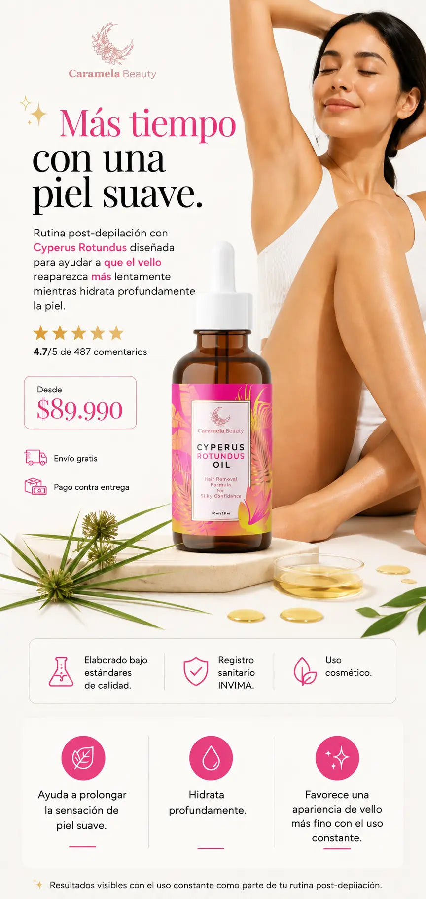Aceite post-depilación Cyperus Smooth™