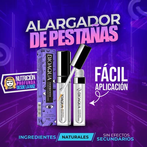 Alargador de Pestañas Bioaqua® 2x1 Compra 1 y lleva otro GRATIS🔥